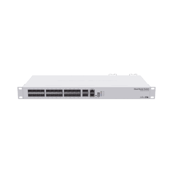 Cloud Router Switch, Sistema Operativo Dual 24 Puertos 10G SFP+, 2 Puertos 40G QSFP+