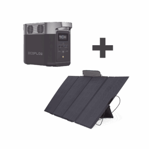 Kit de Estación de Energía Portátil 1024Wh + Panel Solar Fle...