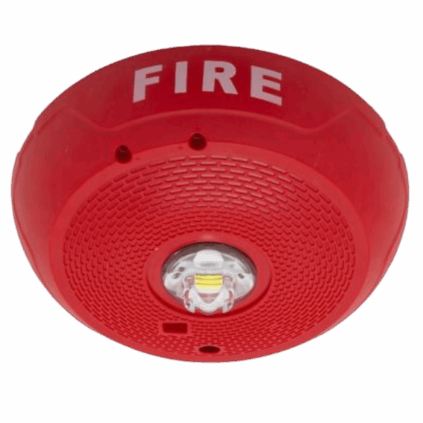 Lámpara LED Estroboscópica, Montaje en Techo, Nivel de Candelas Seleccionable, Color Rojo, Nuevo Diseño Moderno y Elegante y Menor Consumo de Corriente
