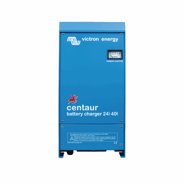 Centaur 24/40 / Cargador de Baterías 24V, 40A / Para Ambientes Marinos y Terrestres. /  Bancos de 160 a 400 Ah