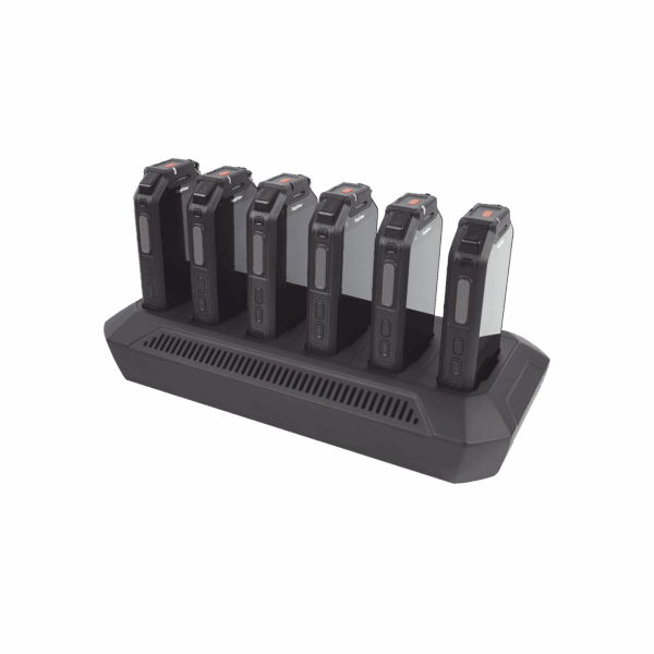 Multi-Cargador de Escritorio para 6 Unidades de Radio RG750 RugGear