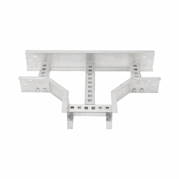 Derivación "T" Horizontal de Aluminio Perfil Z / Peralte 3 1/4" / Ancho 6"/ Radio 8" / Incluye Tornillería (CHTHEZ314R8X6AK)