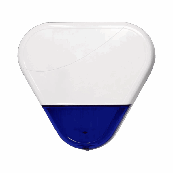 ALULA - Sirena Inalámbrica para Exterior / Volumen Sonoro 100 dBA / Vida Útil Batería 2-5 años / Alimentación AC Opcional / Resistente al Agua IP56 / Compatible Connect+