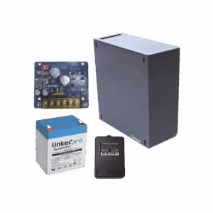 Kit con fuente PLB2 con salida de 12 Vcc a 2.5 Amper, incluy...