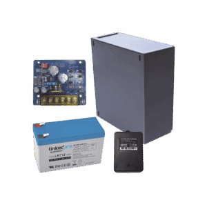 Kit con fuente PLB2 con salida de 12 Vcc a 2.5 Amper, incluy...
