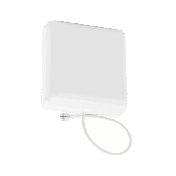 Antena direccional tipo Panel para interior/ Cubre 698-960 MHz, 1710-2700 MHz/ Ganancia 4-6 dBi, 8 dBi/ Conector N-Hembra/ Incluye montaje para pared.