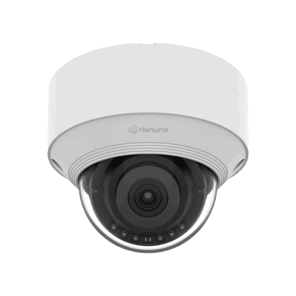 Cámara IP Tipo domo Antivandálica 5 Megapíxel / Lente fijo 3mm / IR 25M / WDR 120db / IP66 / H.265 & WiseStream / Inteligencia Artificial Deteccion de Personas y vehiculos