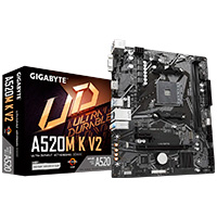 MB GIGABYTE A520 AMD S-AM4 3A GEN/2XDDR4 3200/HDMI/DVI/VGA/4...