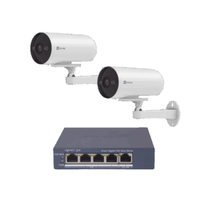 Kit de cámaras WiFi Para Uso en Exterior / 2 piezas CS-H5/3M...