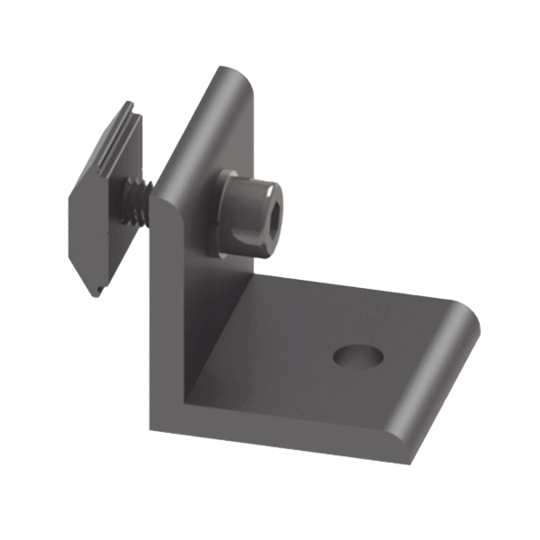 Grupo Conector L de Aluminio  Anodizado 6005-T5