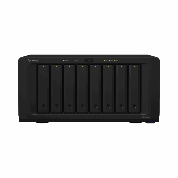 Servidor NAS de escritorio con 8 bahías / Expansible a 18 bahías / Hasta 256 TB / 8GB de RAM