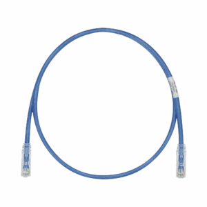 Cable de Parcheo TX6, UTP Cat6, 24 AWG, CM, Color Azul, 25ft