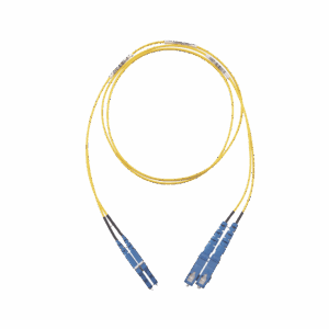 Jumper de Fibra Optica Monomodo 9/125 OS2, LC-SC Duplex, OFN...
