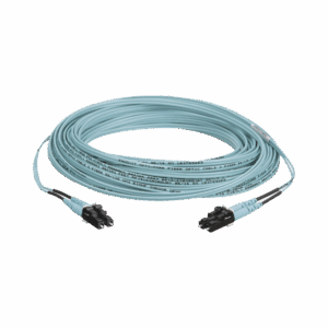 Jumper de Fibra Optica Multimodo 50/125 OM3, LC-LC Duplex, O...