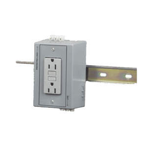 Caja Utilitaria para Montaje en Riel Din con Contacto Duplex...