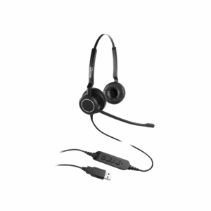 Audífonos USB de Diadema ESTÉREO con Audio HD / Micrófono co...
