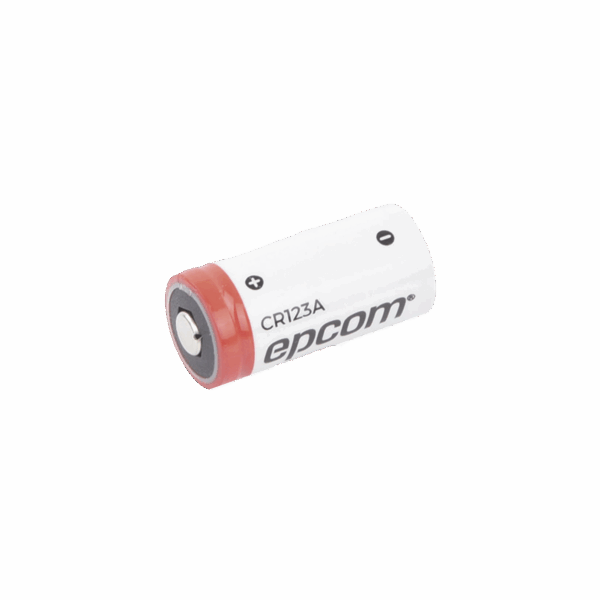 Batería CR123A de Litio 3 V 1300 mAh (No recargable)