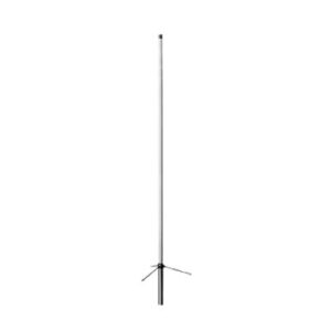 Antena base UHF, fibra de vidrio ajustable, rango de frecuen...