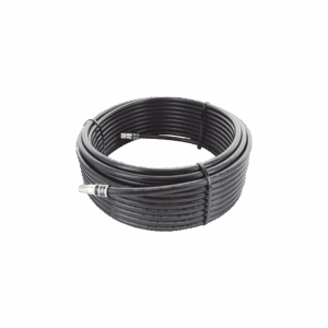 Jumper coaxial / Tipo RG58 / Color negro / Conectores BNC RF...
