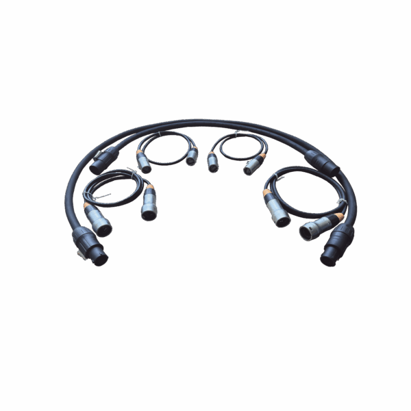 Kit de Cables de Interconexión para Paneles LED de Exterior / Datos y Corriente / Compatible con Familia CD-1AAB y CD-2APA