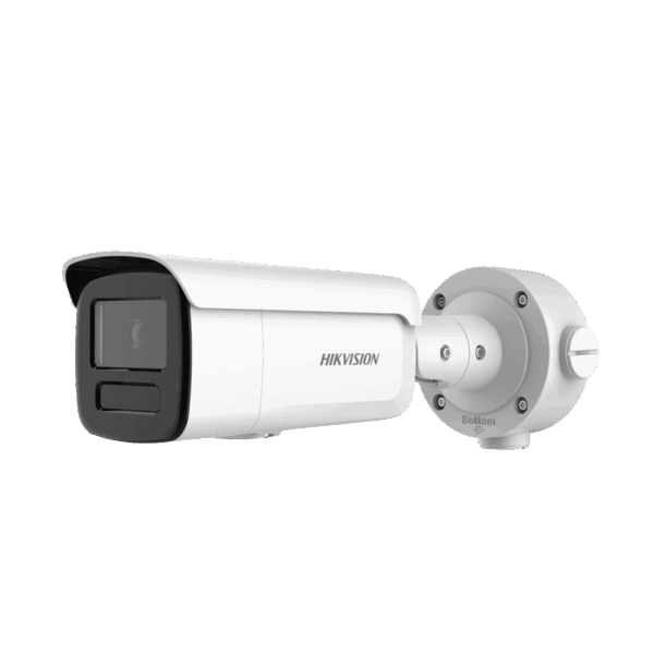 Bala IP 4 Megapixel / Lente 4 mm / 90 mts IR EXIR / Anticorrosión / DARKFIGHTER / IP67 / PoE / WDR 120 dB / ONVIF / Micro SD / 4 Analíticos: AcuSense, Deteccion Facial, Conteo de Personas por Cruce y Zona