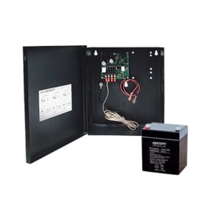 Fuente de 12 Vcc/1A para Control de Acceso con Batería Inclu...