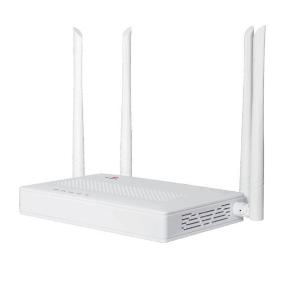 ONU Dual GPON/EPON / Wi-Fi Doble Banda 2.4 y 5 GHz / Soporta MESH / 2 puertos LAN Gigabit LAN