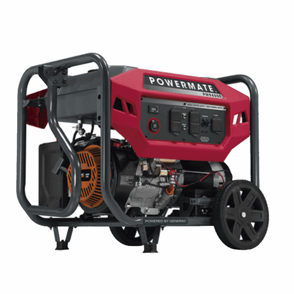 Generador Inversor Portátil a Gasolina, 7.5 kW, 120/240Vca, Arranque Manual