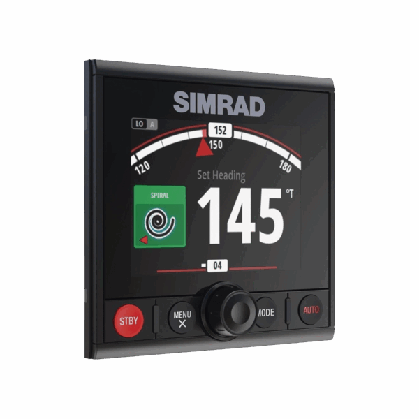 Controlador de piloto automático AP44 con pantalla a color de 4.1 pulgadas.