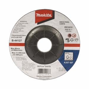 Disco de corte para metal de 4 1/2″