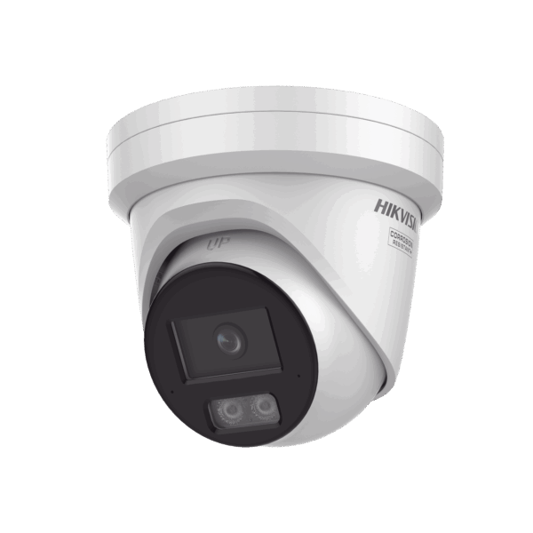 [Dual Light + ColorVu 3.0 + HikAI] Turret IP 4 Megapixel / Lente 2.8 mm / 30 mts IR + Luz Blanca / 2 Microfonos Integrados / Exterior IP67 / WDR 130 dB / ACUSENSE 3.0 / Metal / NEMA 4X / ACUSEARCH