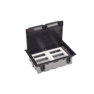 Caja Para Instalación en Piso Falso para Voz, Datos o Contac...