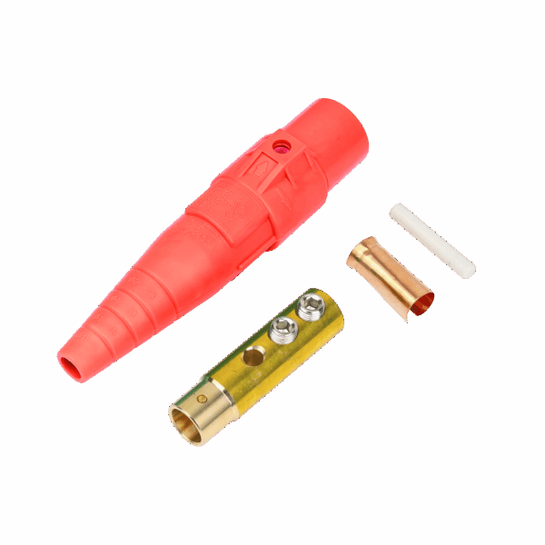 Conector camlock  400 AMPERES HEMBRA COLOR ROJO