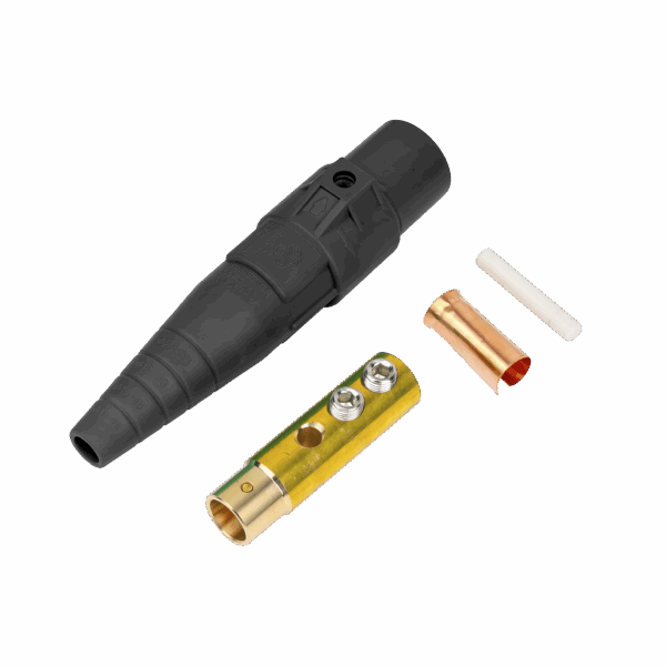 Conector camlock 400 AMPERES HEMBRA COLOR NEGRO