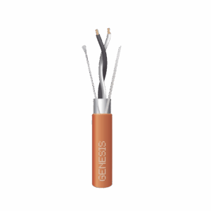 Bobina de 305 Metros / Cable 2 x 18 AWG / Color Naranja / Bl...