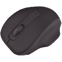MOUSE OPTICO QUARONI INALAMBRICO 4 BOTONES COLOR NEGRO CON A...