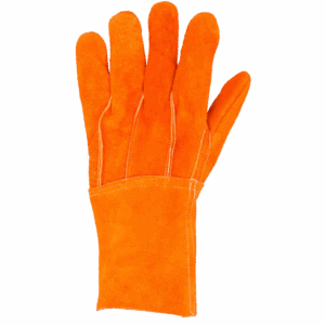 Guantes de Carnaza Largo/ Refuerzo en Palma / Resistente a A...