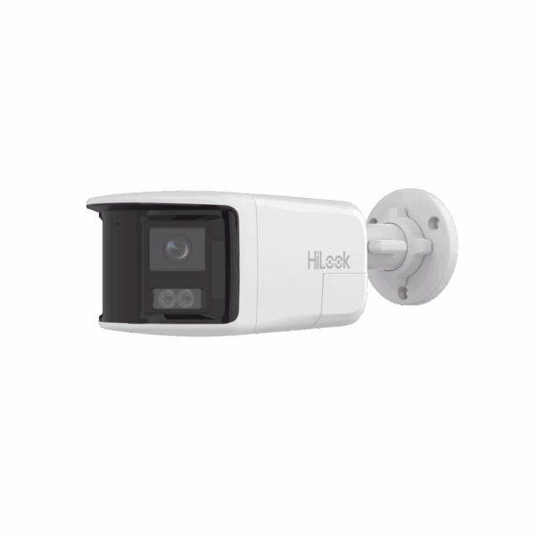 [Dual Light] Bala IP 8 Megapixel / Imagen Panorámica 180°/ PoE / Micrófono y Bocina Integrado / Exterior IP67 / Audio Bidireccional / Alarma Visual y Auditiva Integrada / Smart Supplement Light / Micro SD 512 GB