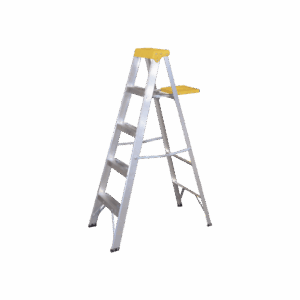 Escalera de Aluminio Tipo Tijera, 5 Peldaños de 1.83 metros....