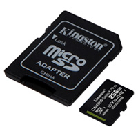 MEMORIA FLASH MICRO SD KINGSTON SDXC CANVAS SELECT PLUS 256G...