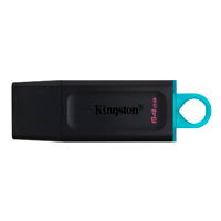 MEMORIA FLASH USB KINGSTON DATA TRAVELER EXODIA 64GB GEN 1 3...