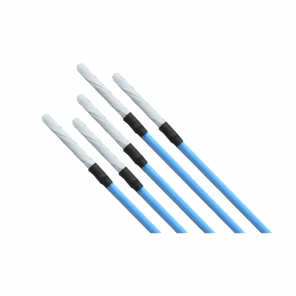 Hisopos para limpieza de puertos de fibra óptica 2.5 mm para adaptadores SC, ST y FC, 100 piezas
