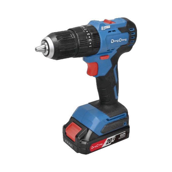 Rotomartillo / Taladro Inalámbrico de 20V sin Carbones, Broquero de 1/2", incluye 2 Baterías de 2.0 Ah, Cargador y Maletín