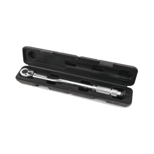 Torquímetro o Llave Dinamométrica Ajustable con Matraca de Trueno 3/8", 19-110Nm