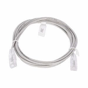 Cable de Parcheo Slim UTP Cat6 – 3 m Gris Diámetro Red...