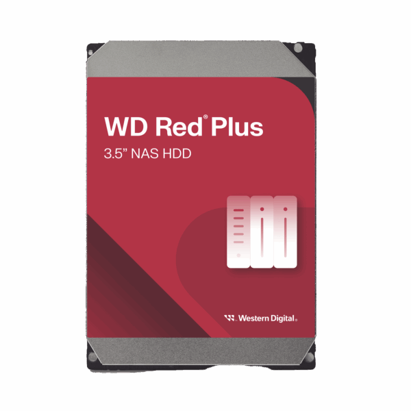 Disco Duro Red Plus 4TB / 5400 RPM / Optimizado para NAS / Uso 24-7 / 3 Años de Garantia