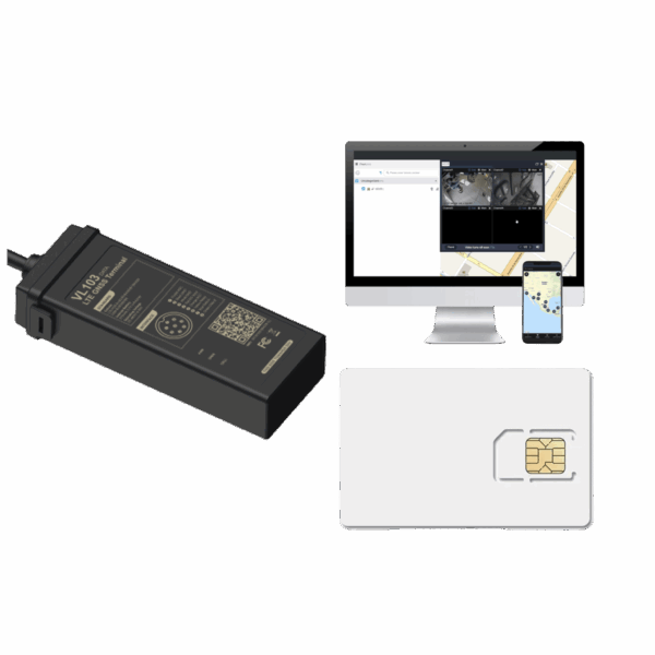 KIT GPS / Localizador para Vehiculos / 4G LTE CAT1 con Fallback a 2G/ Apagado y encendido remoto / Sistema de protección de baterias / IP66 / Incluye: EPCOMGPSCODE y SIM500MB2Y