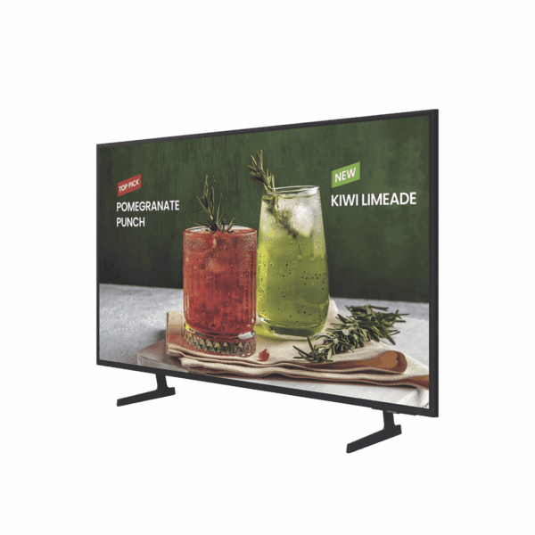 Television para negocios de 75" Resolucion UHD 4K (3840x2160p) / Tizen / Entradas de Video HDMI / Bocinas Integradas / WIFI 5 / eARC.