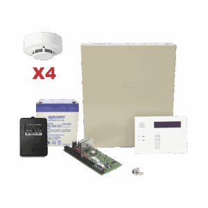 Kit de Panel de Alarma VISTA48LA con Gabinete, Batería y Tra...