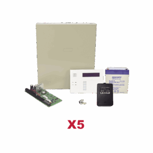 Kit de 5 Paneles VISTA48 con Batería y Transformador